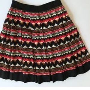 Anthropologie- Fei Denpasar Tribal Pattern Skirt